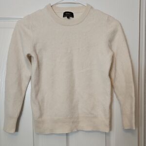 Quince Women's Cream Cashmere Crewneck Sweater